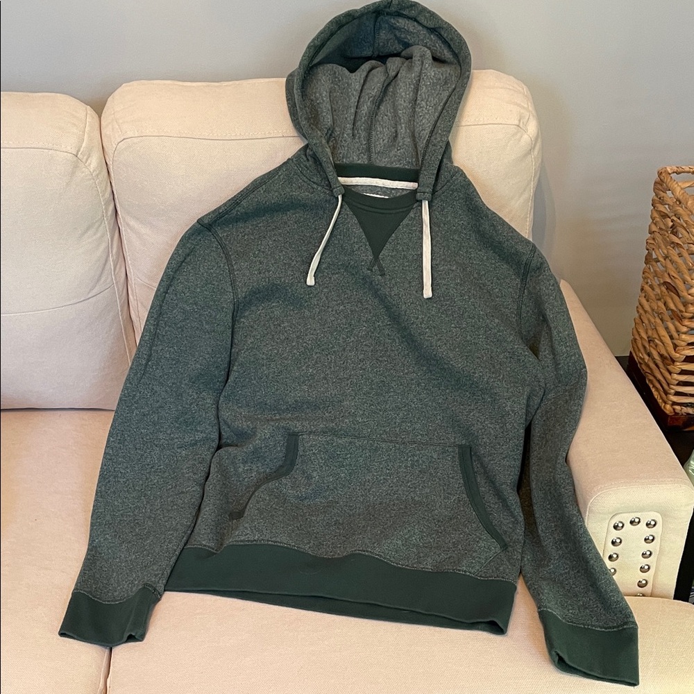 Men's Sonoma Green Fleece-lined Hoodie. M